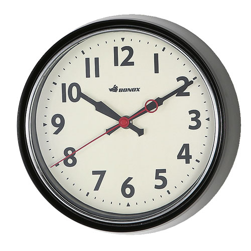 DULTON WALL CLOCK BLACK φ210mm D.65mm