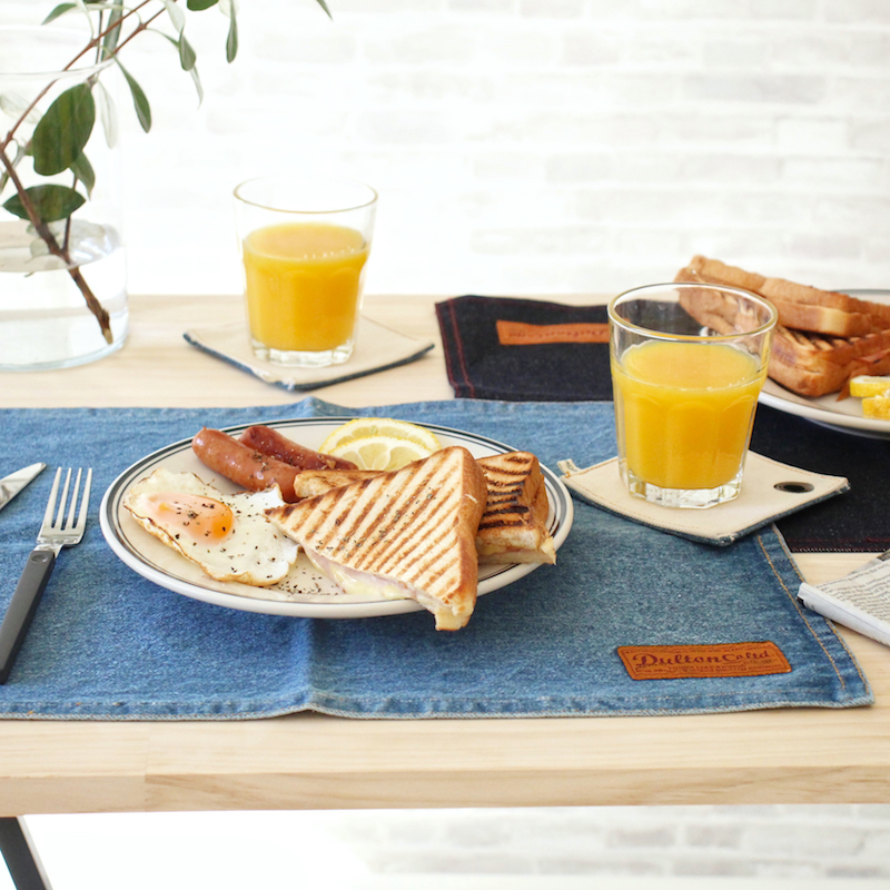 WASHED DENIM/G619-827WDM/PLACE MAT WASHED DENIM/プレイスマット ウォッシュドデニム/DULTON/ダルトン