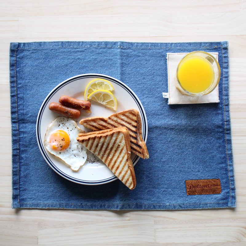 WASHED DENIM/G619-827WDM/PLACE MAT WASHED DENIM/プレイスマット ウォッシュドデニム/DULTON/ダルトン