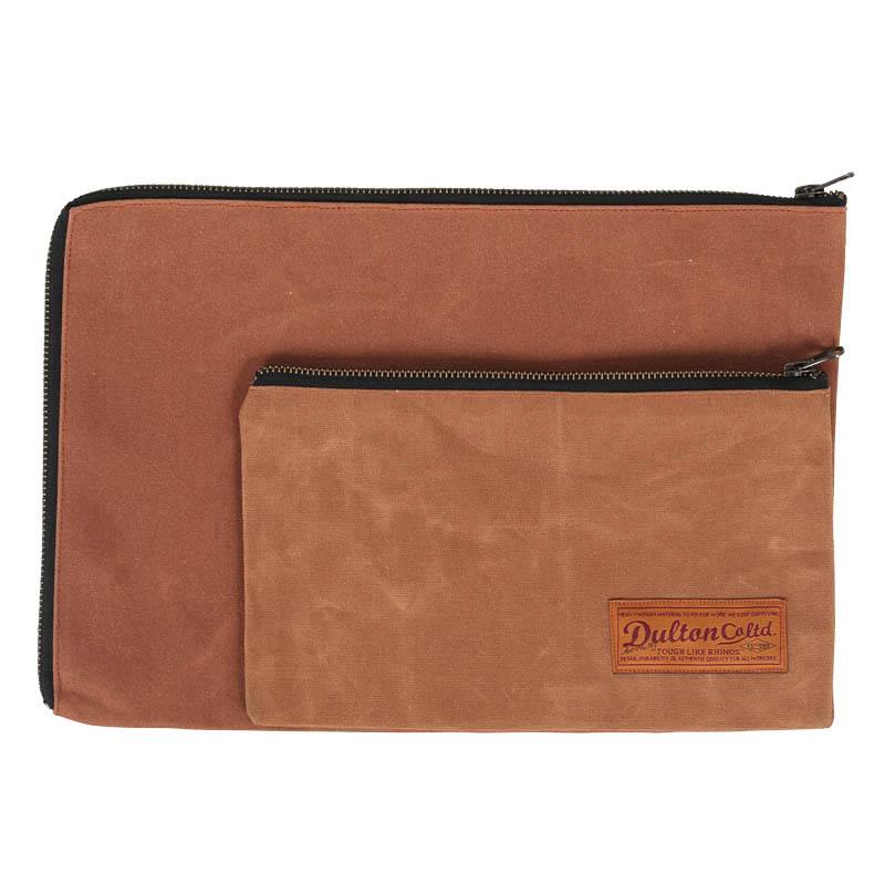 CAMEL/Sサイズ/T21-0338S/CAM/WAX CANVAS TOOL POUCH S CAMEL/ワックス キャンバス ツール ポーチ S/DULTON/ダルトン