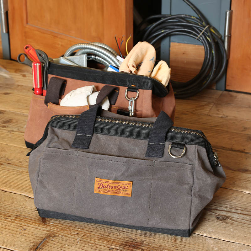 T21-0337CAM/WAX CANVAS TOOL BAG/ワックスキャンバスツールバッグ/DULTON/ダルトン