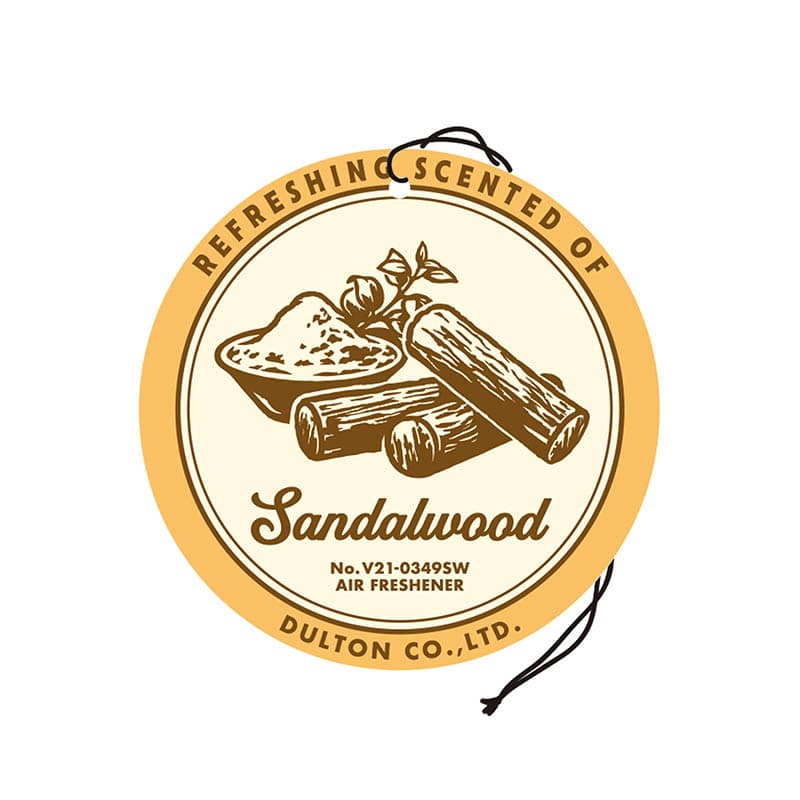 SANDALWOOD/AIR FRESHENER SANDALWOOD/V21-0349SW/エアー フレッシュナー/DULTON/ダルトン