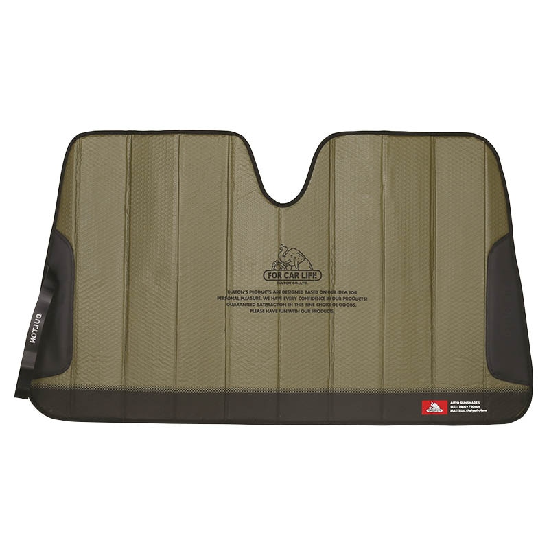 AUTO SUNSHADE M/OLIVE/オートサンシェード/DULTON/ダルトン/カー用品/熱中症予防/日よけ