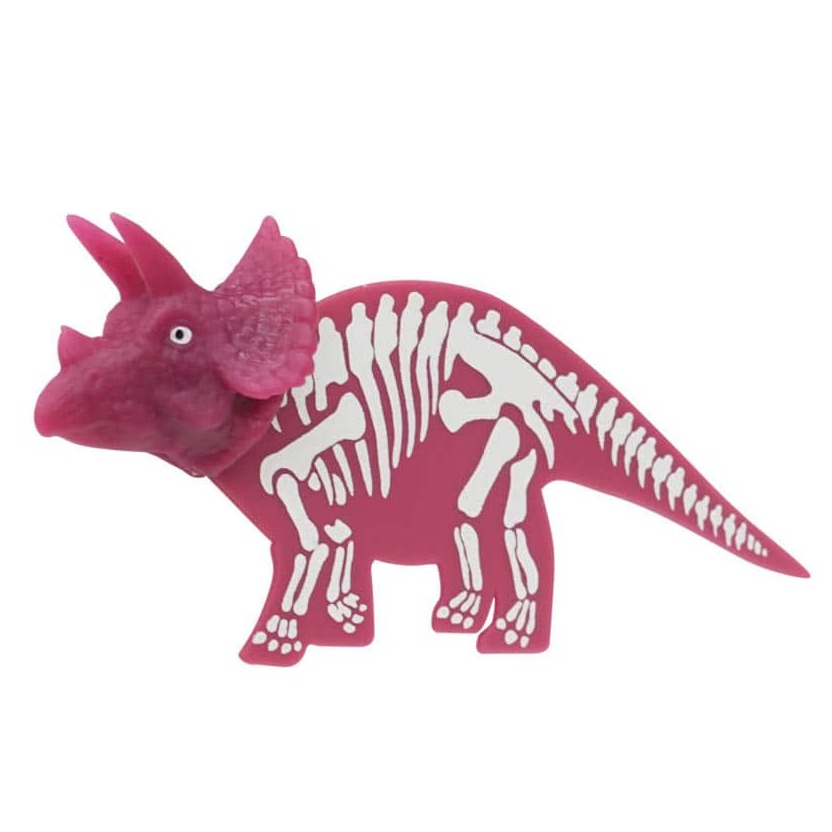 DULTON BOOKMARK TRICERATOPS PINK